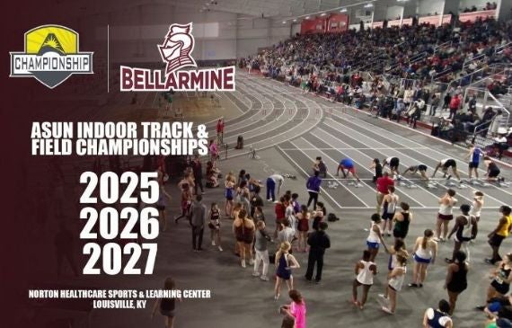More Info for ASUN CONFERENCE AWARDS LOUISVILLE, BELLARMINE AS HOST OF 2025, 2026, 2027 INDOOR TRACK CHAMPIONSHIPS