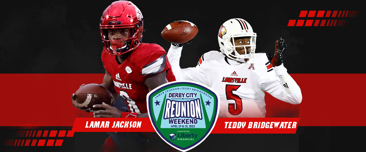 Lamar Jackson & Teddy Bridgewater Derby City Reunion Weekend